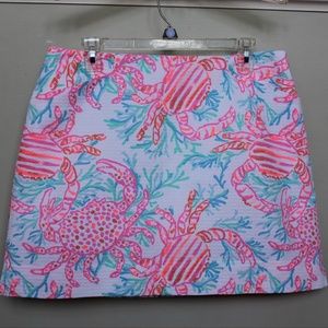 Lily Pullitzer Marigold Skort Getting Steamy Sz 10